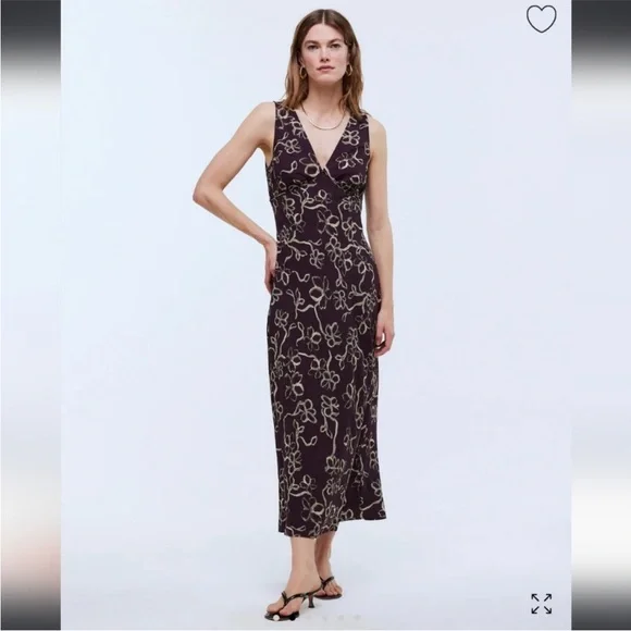 BNWT Madewell The Ariana Midi Slip Dress - Picture 1 of 6